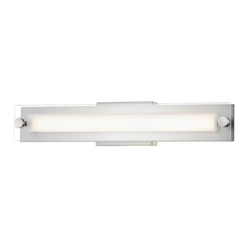 LED Vanity Light Fixture - 19W - 1350 Lumens - 3000K 3500K 4000K Selectable CCT - Energy Star & ETL Listed - Satin Nickel Finish Wall Light Fixture